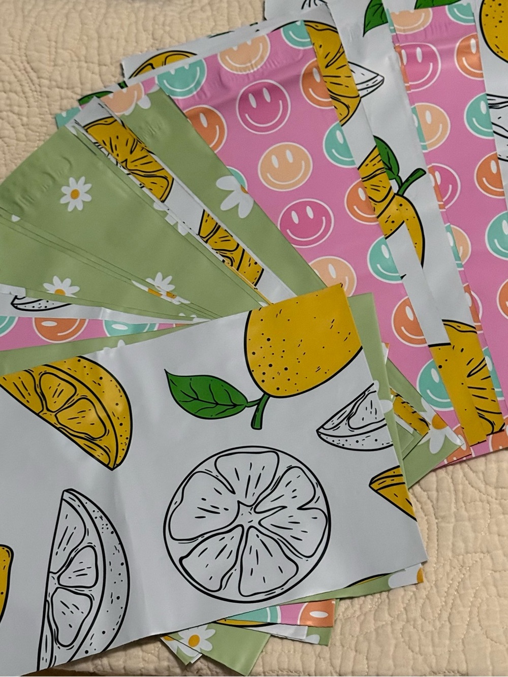 Polymailers 6” x 9 “ 25 pack of assorted mailers!